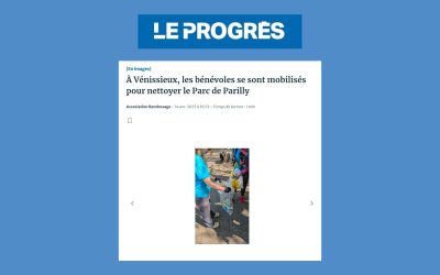 Les bénévoles se sont mobilisés pour nettoyer le Parc de Parilly