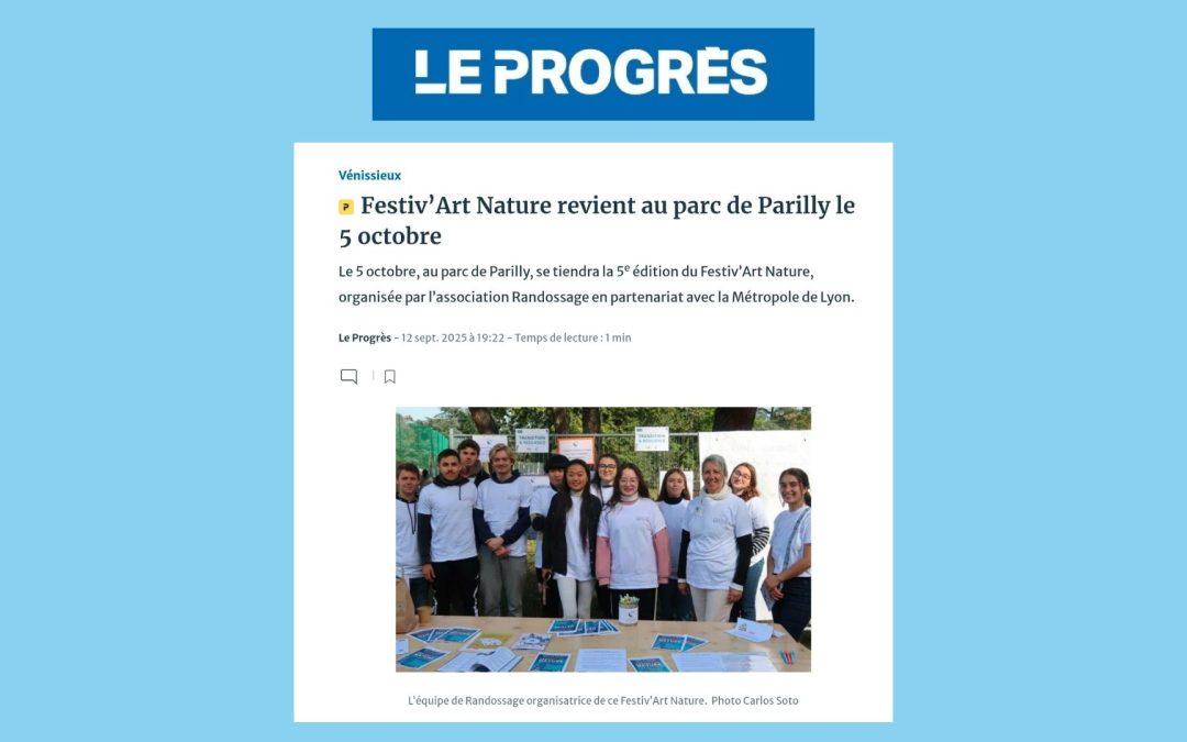 Le Festiv&rsquo;Art Nature revient au Parc de Parilly !